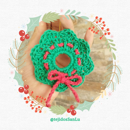 Mini Corona de Navidad 🎄