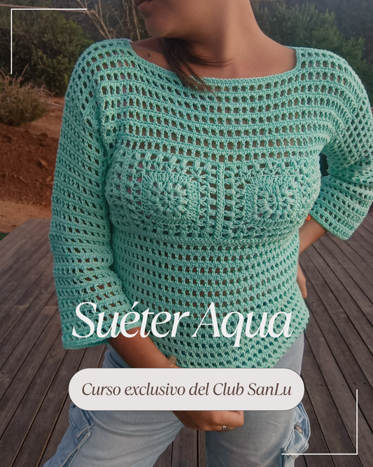 Suéter Aqua