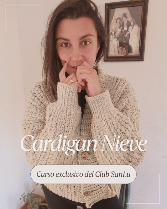 Cárdigan Nieve