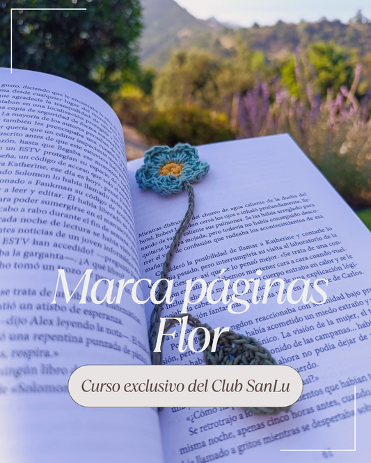 Marca paginas Flor