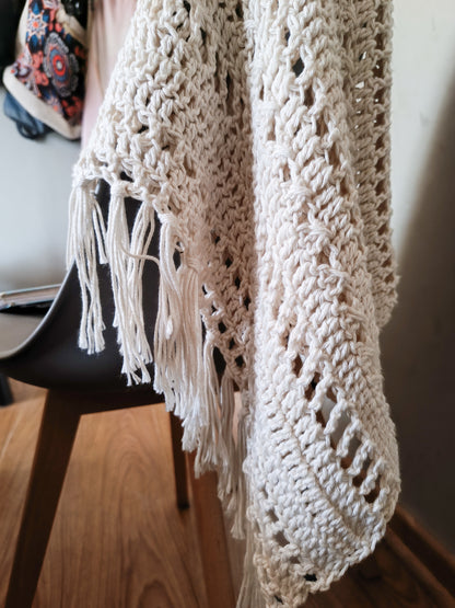 Curso + patrón Poncho Florecer
