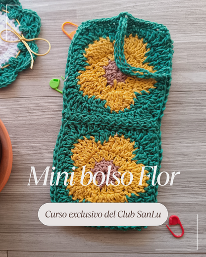 Mini bolso Flor